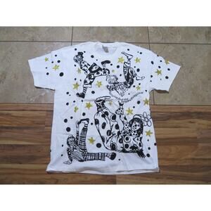 Ringling Brothers Barnum Bailey Circus AOP T-shirt  XL 1990s